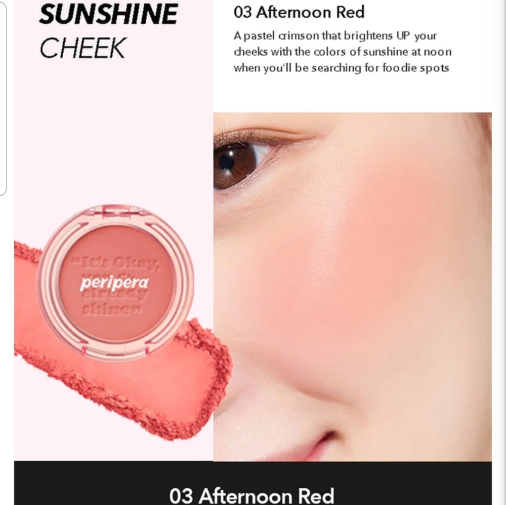 Peripera Sunshine Cheek Blush - 03 - Picture 2 of 5